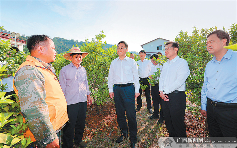 刘宁深入百色市田林隆林西林县调研