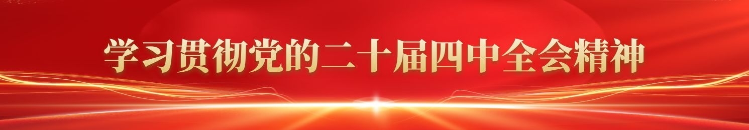 学习贯彻党的二十届四中全会精神